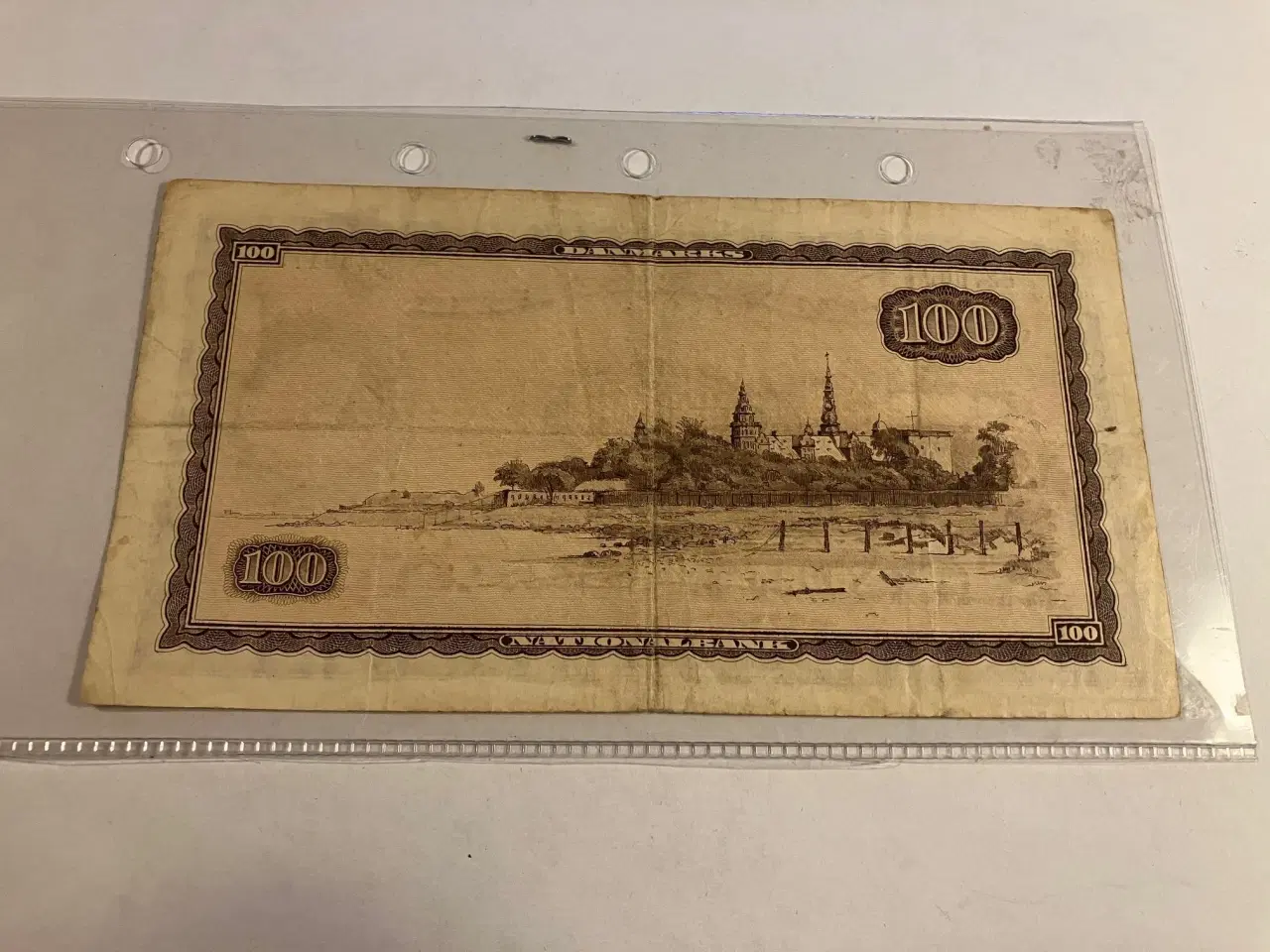 Billede 2 - 100 Kroner 1970 OJ erstatningsseddel