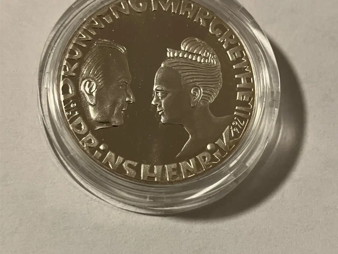 Billede 2 - 200 Kroner Erindringsmønt Sølvbryllup 1992