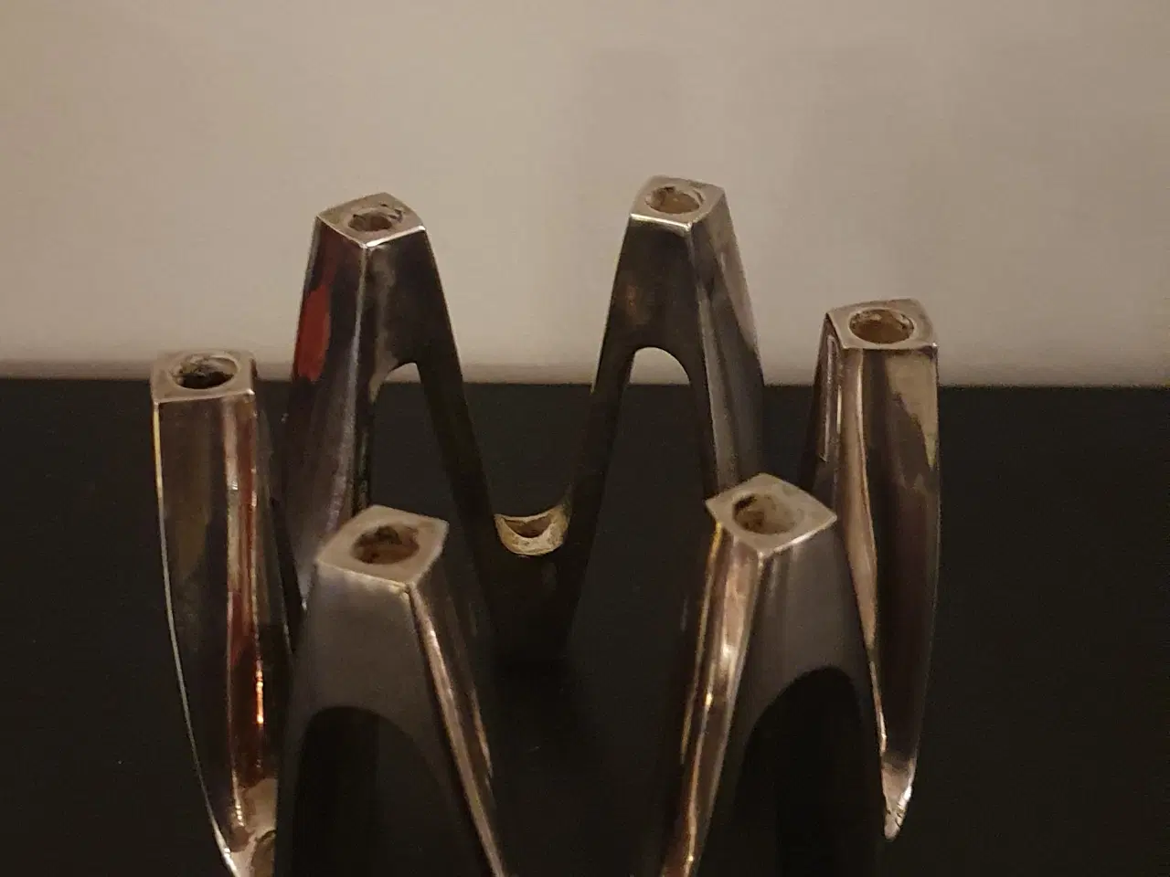 Billede 3 - Retro lysestage . Quistgaard