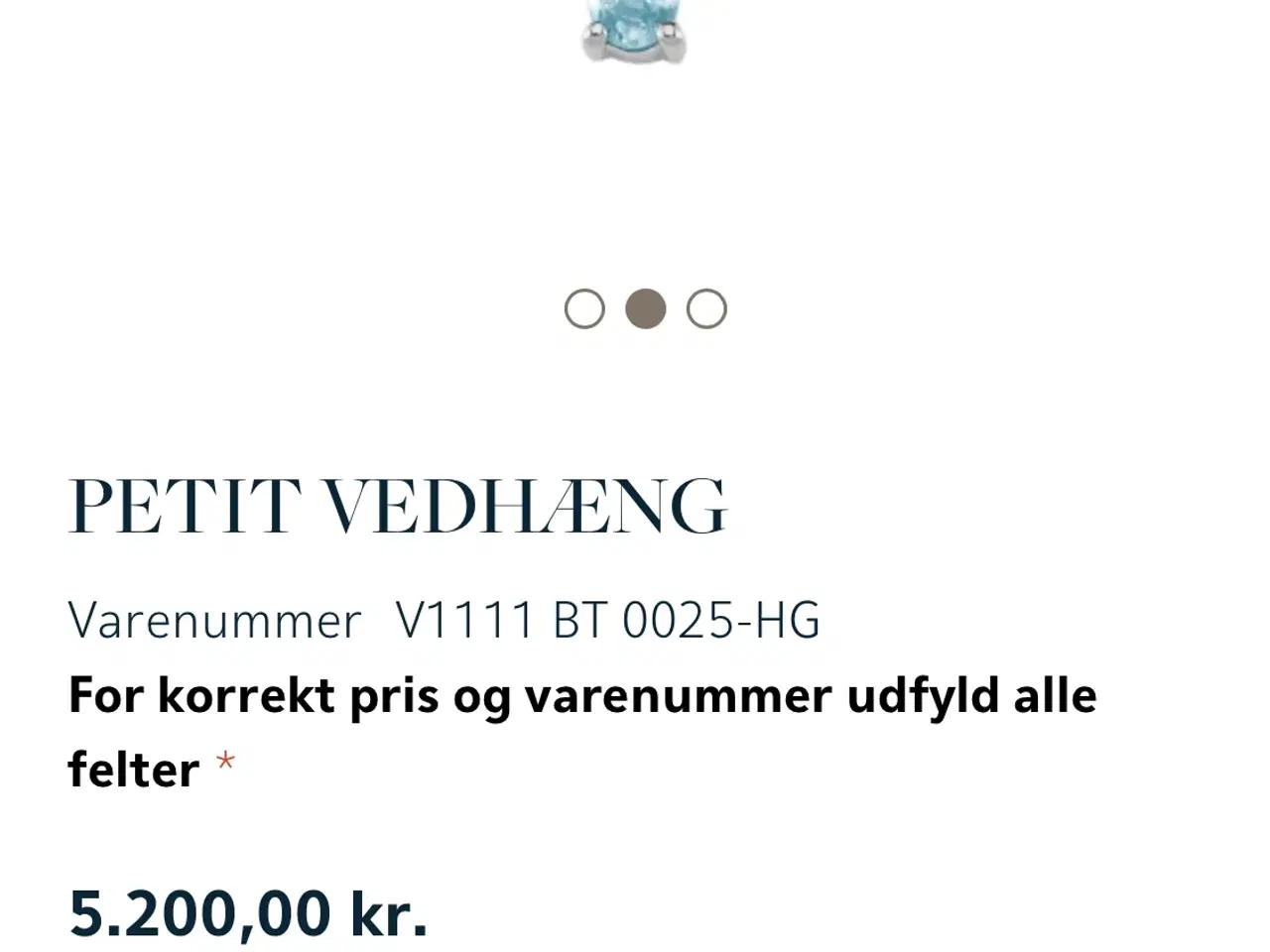 Billede 2 - Halskæde sælges