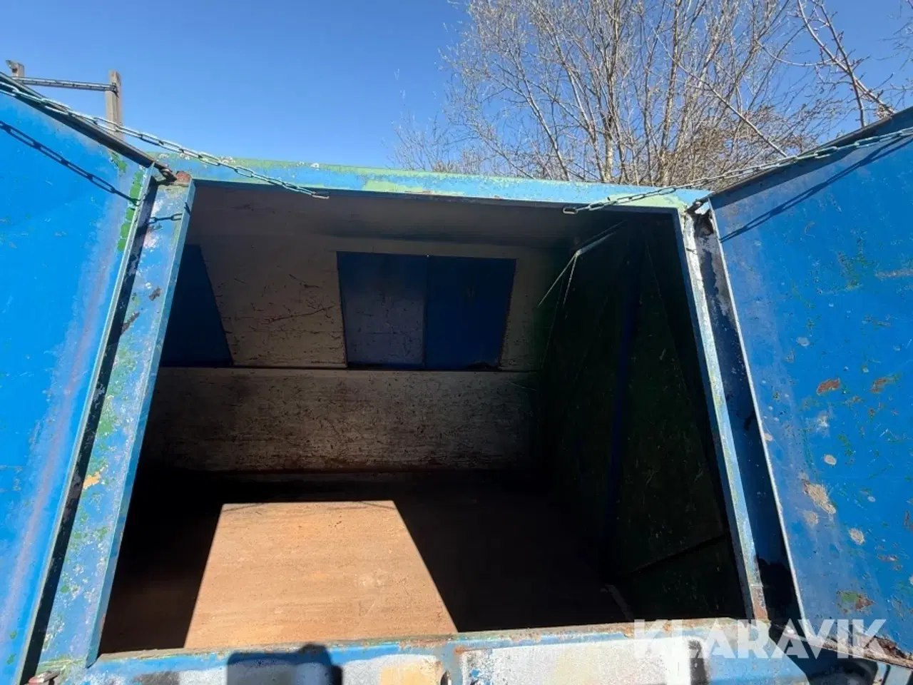 Billede 9 - Container Lukket 4 dobbeltlåger samt dobbelt for- og bagdør