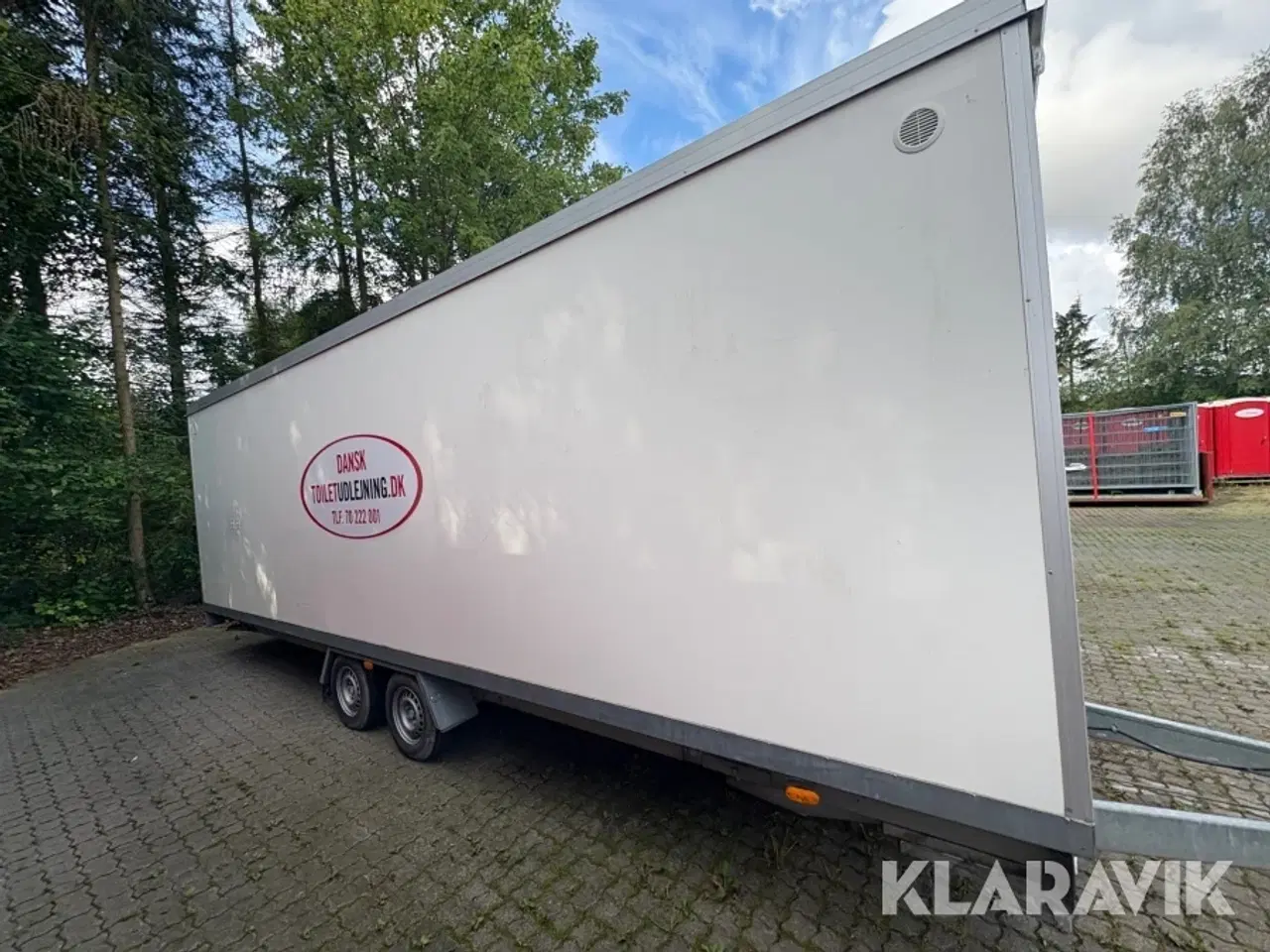 Billede 4 - Toilet trailer med 10 toilletter Eurowagon 2052-73