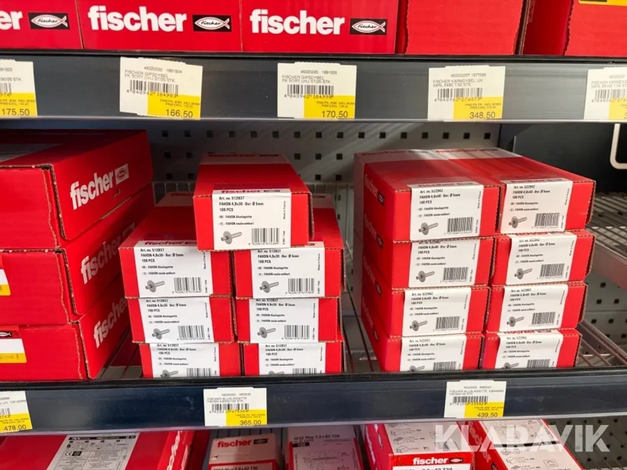 Billede 10 - Parti skruer, plugs og anden befæstning Fischer