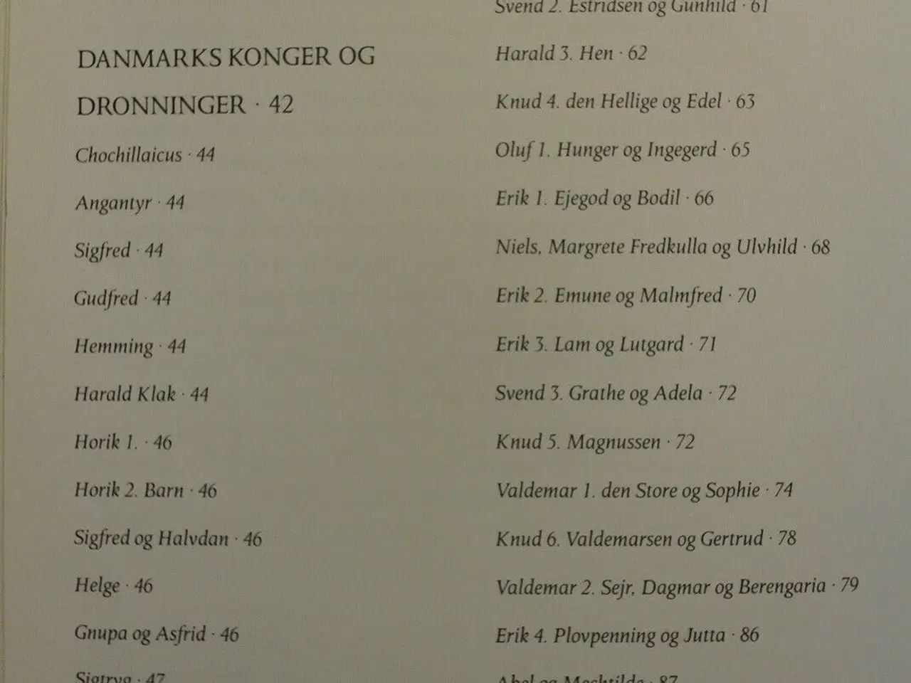 Billede 2 - danmarks konger og dronninger, af lars bisgaard mf
