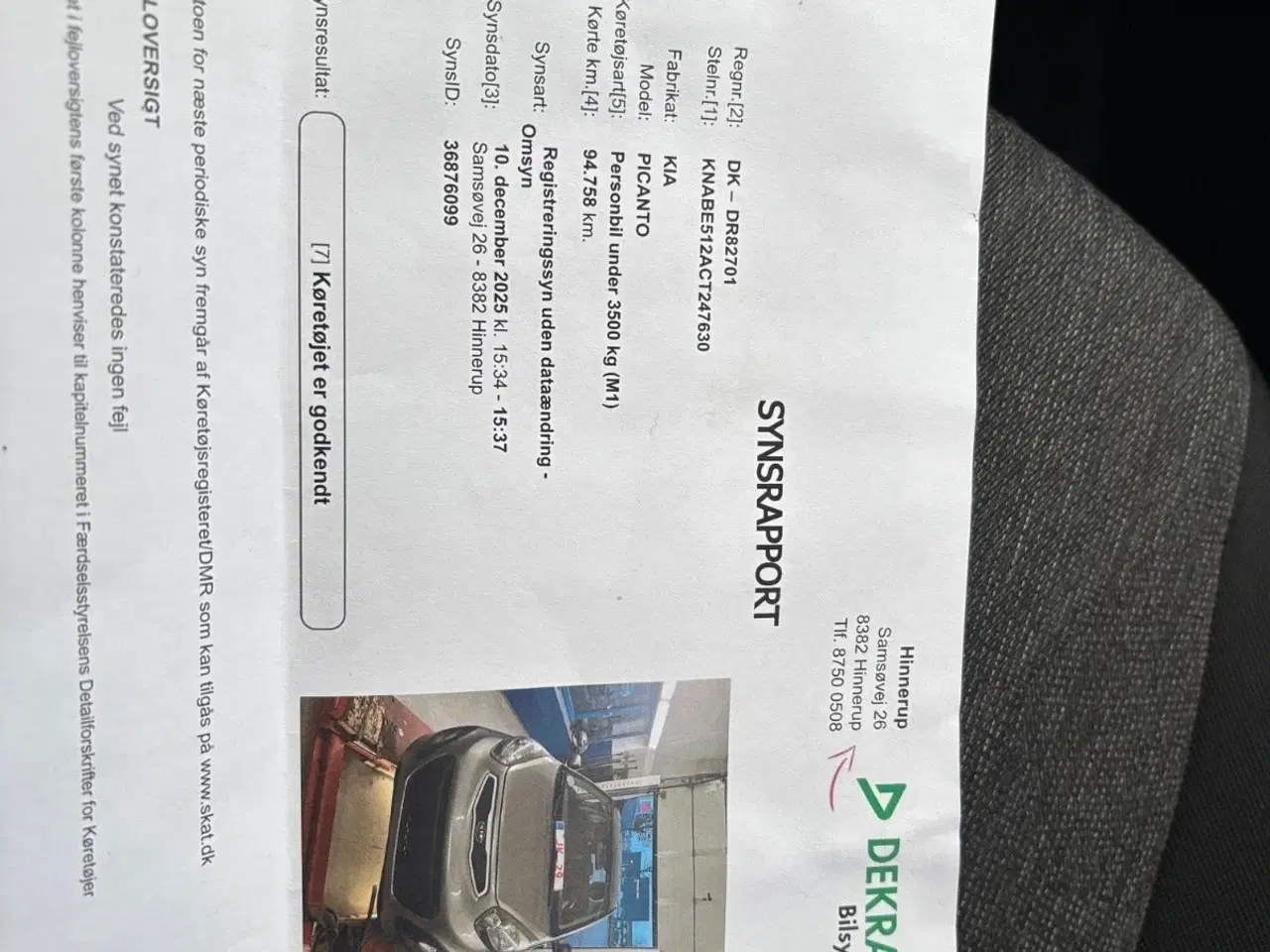 Billede 7 - Kia Picanto 1,2 Motion