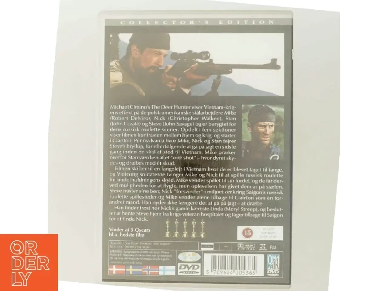 Billede 3 - Deer Hunter [ NON-USA FORMAT  PAL  Reg.2 Import - Denmark ] fra Michael Cimino med Robert DeNiro (DVD)