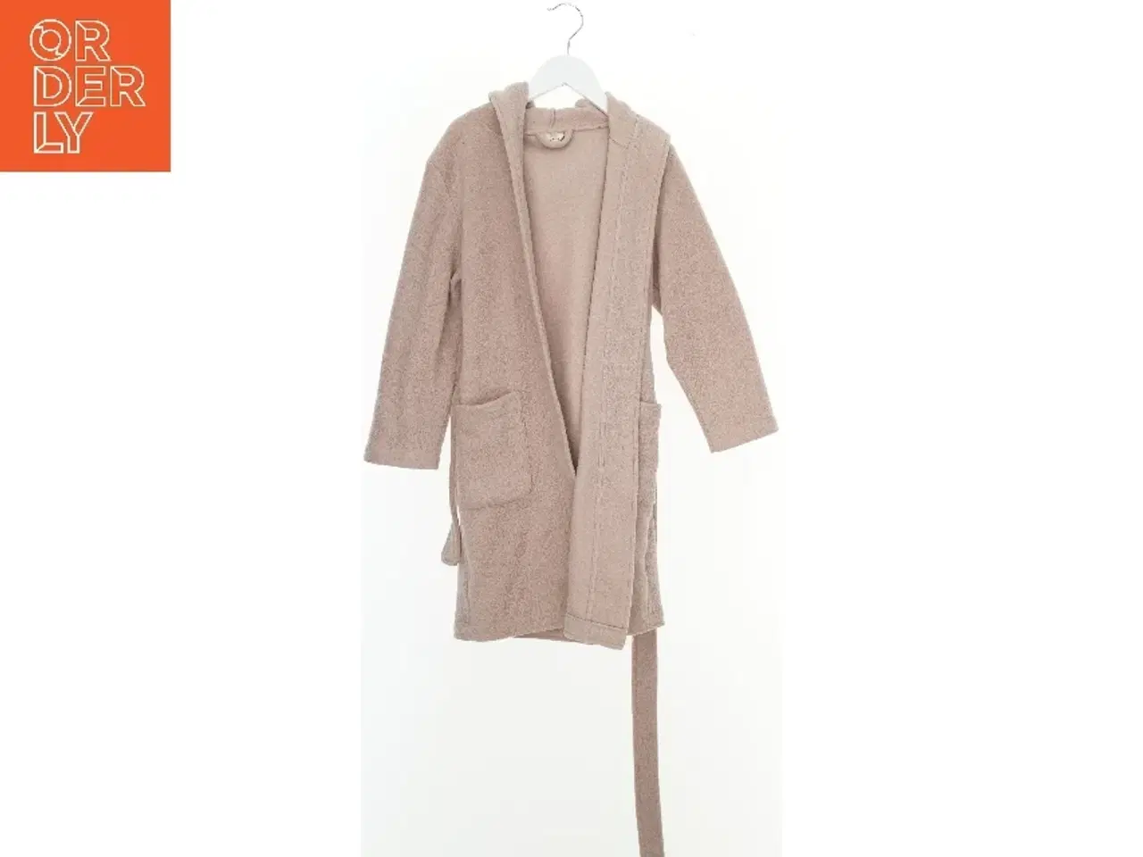 Billede 1 - Fleece badekåbe med hætte fra En Fant (str. 128)