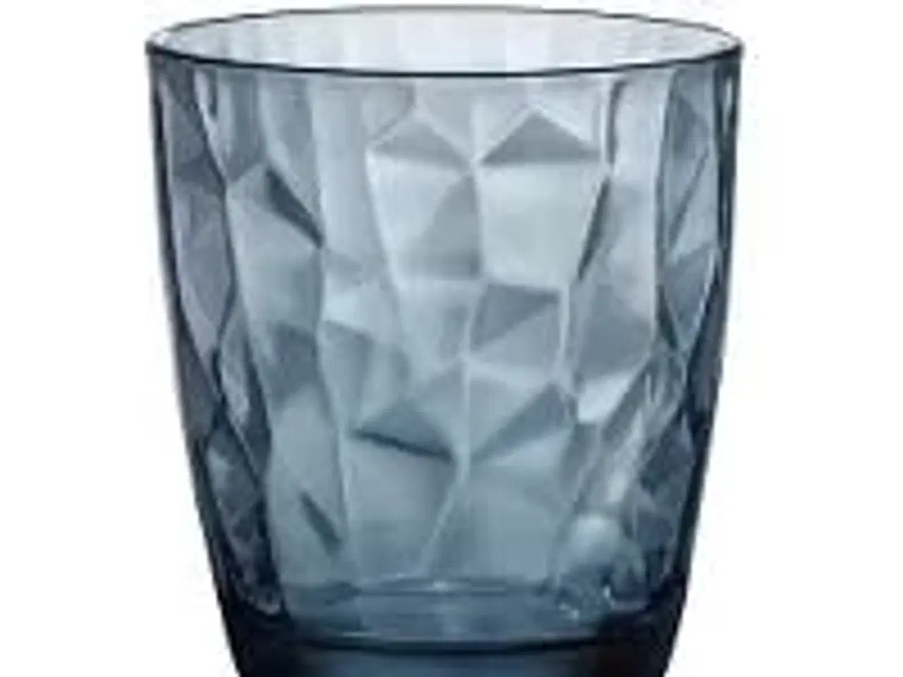 Billede 1 - 24 stk. Glas blå 39 cl Diamond