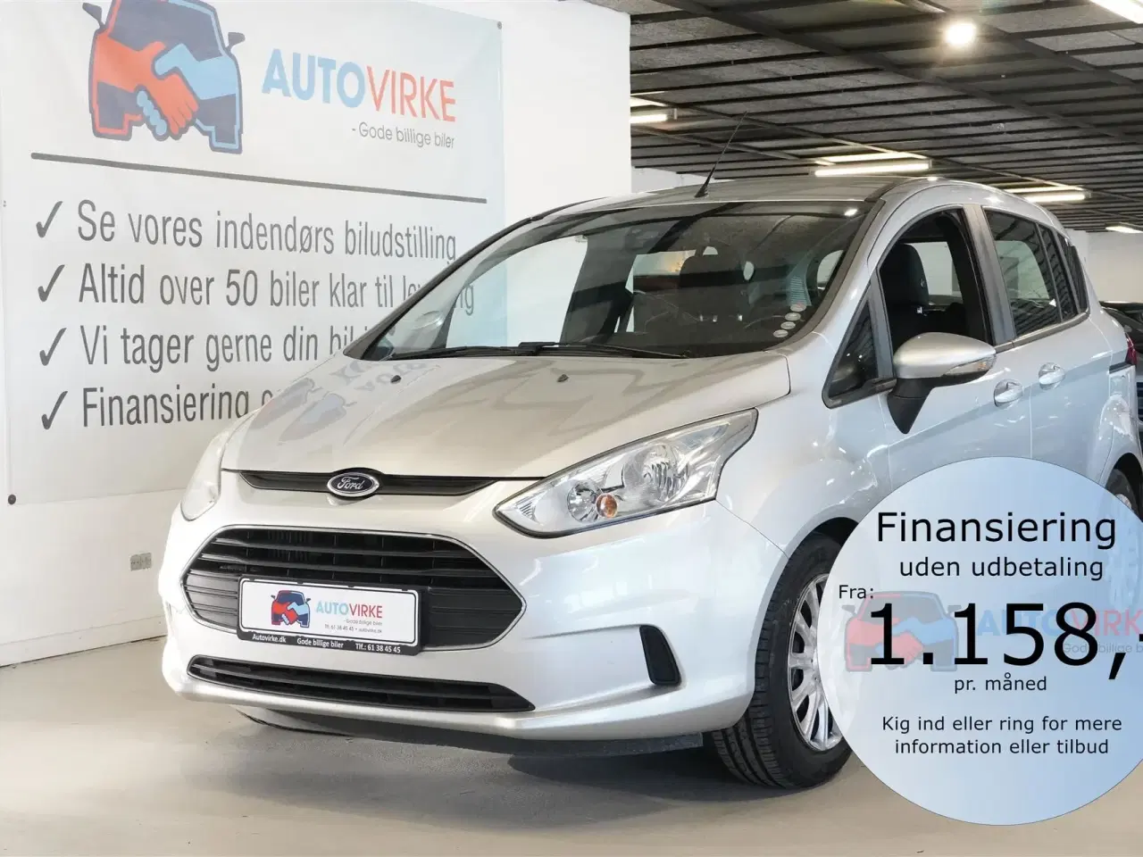 Billede 1 - Ford B-Max 1,0 EcoBoost Trend Start/Stop 100HK