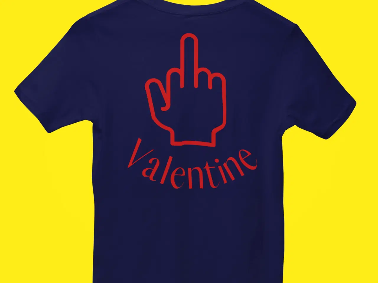 Billede 5 - Sjov F#ck valentins t-shirt
