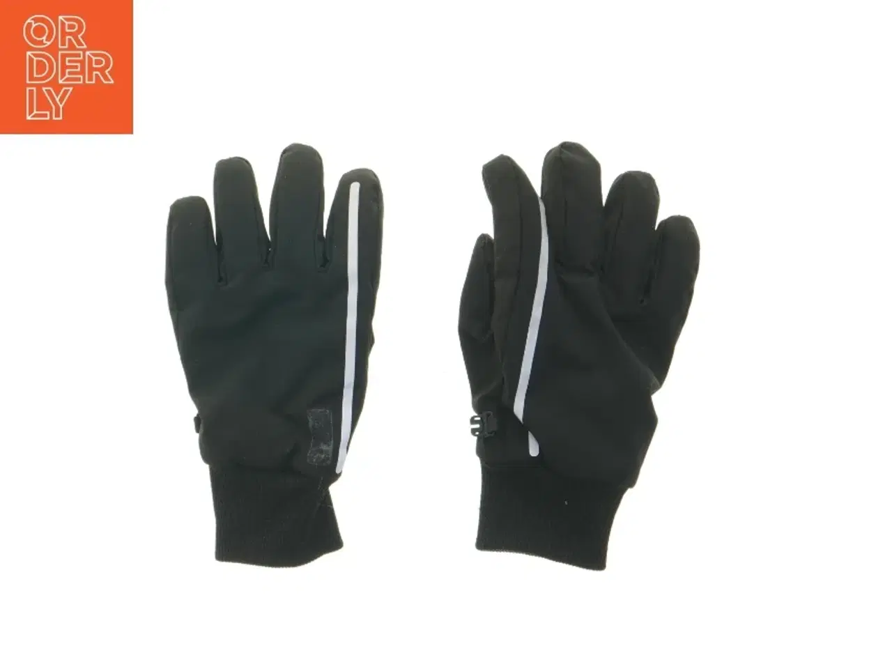 Billede 1 - Vinterhandsker med refleksstribe (str. 22 cm)