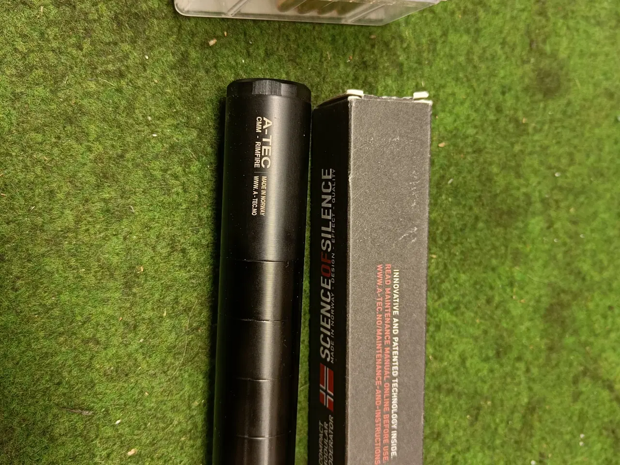 Billede 1 - A-TEC lyddæmper til 22 magnum *NY*