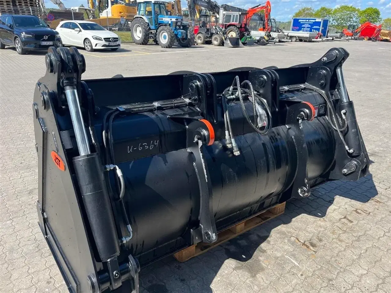 Billede 4 - JST GG 260cm overfaldsskovl med volvo bm fæste