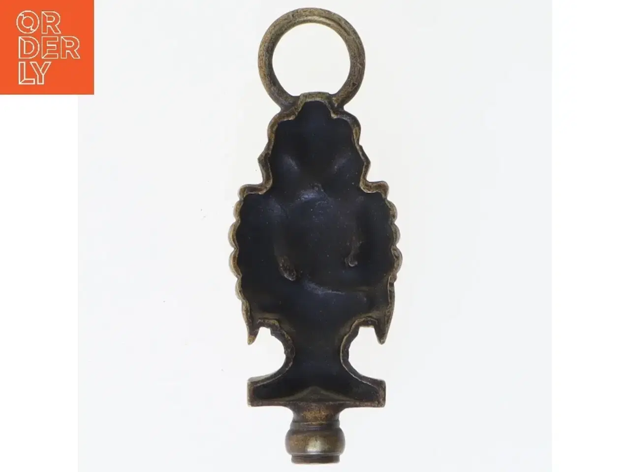 Billede 3 - Antik Messing Figur af Mary Queen of Scots vedhæng (str. 9,5x3,5 cm)