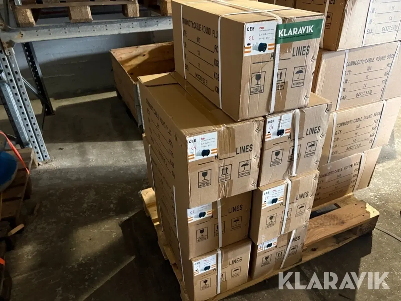 Billede 2 - CEE stik Plugs 3x16A - 013 - 700 styks - han stik