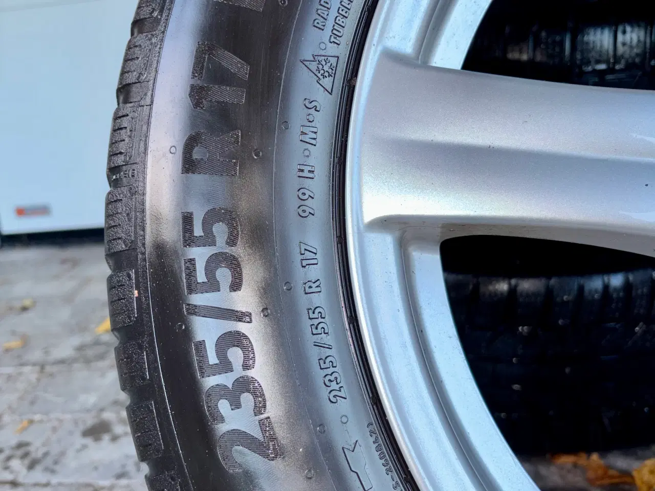 Billede 3 - Continental Vinterdæk på alufælge