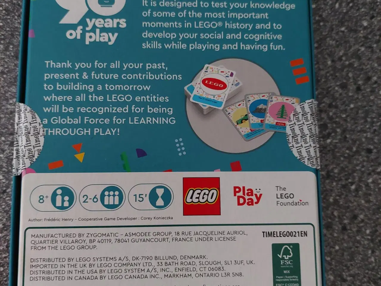 Billede 4 - Lego Exclusives, 90 years of PLAY med Plakat