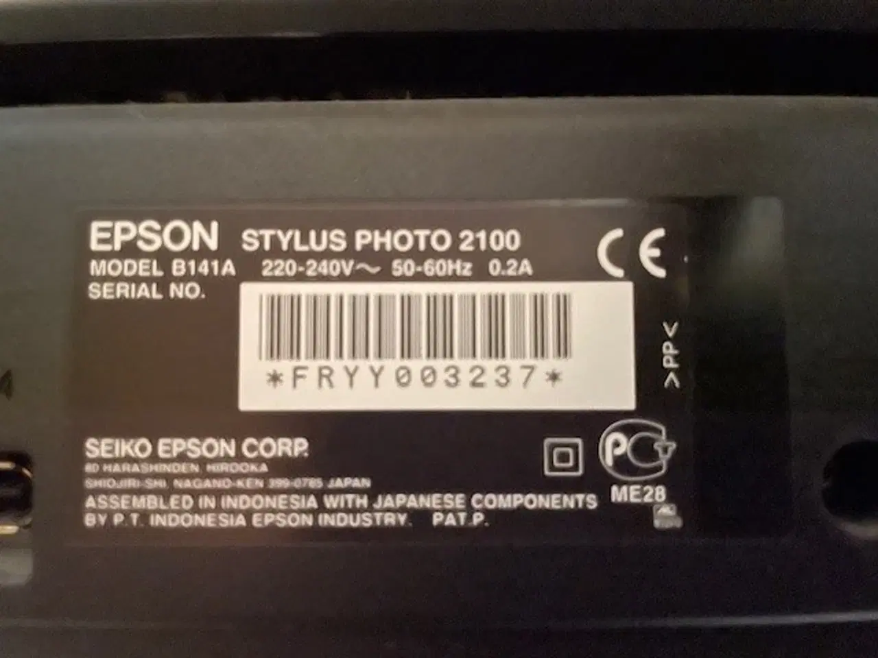 Billede 4 - A3 Printer Epson Stylus Photo 2100 