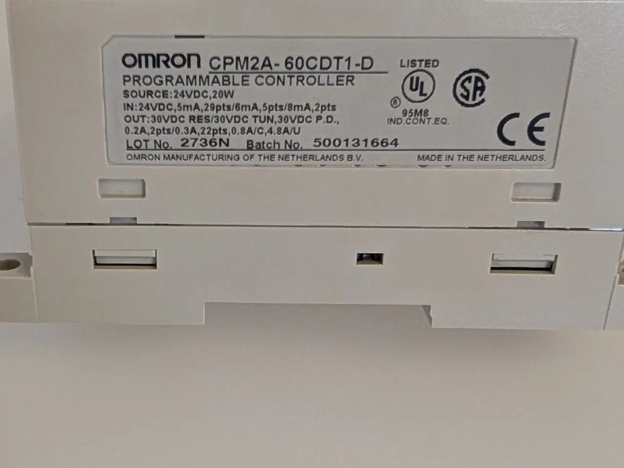 Billede 2 - Omron CPM2A. PLC