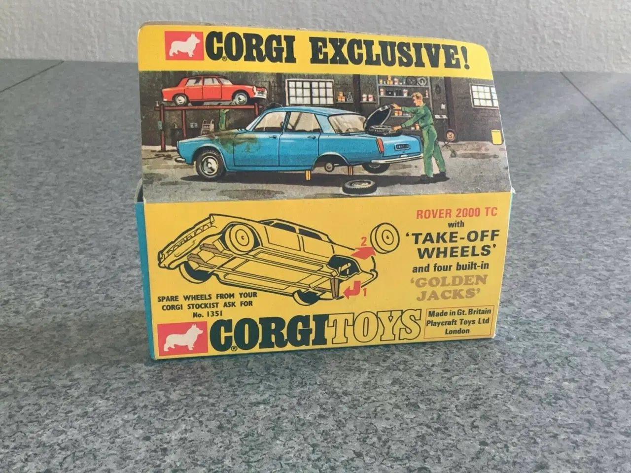 Billede 8 - Corgi Toys No. 275 Rover 2000 TC, scale 1:43