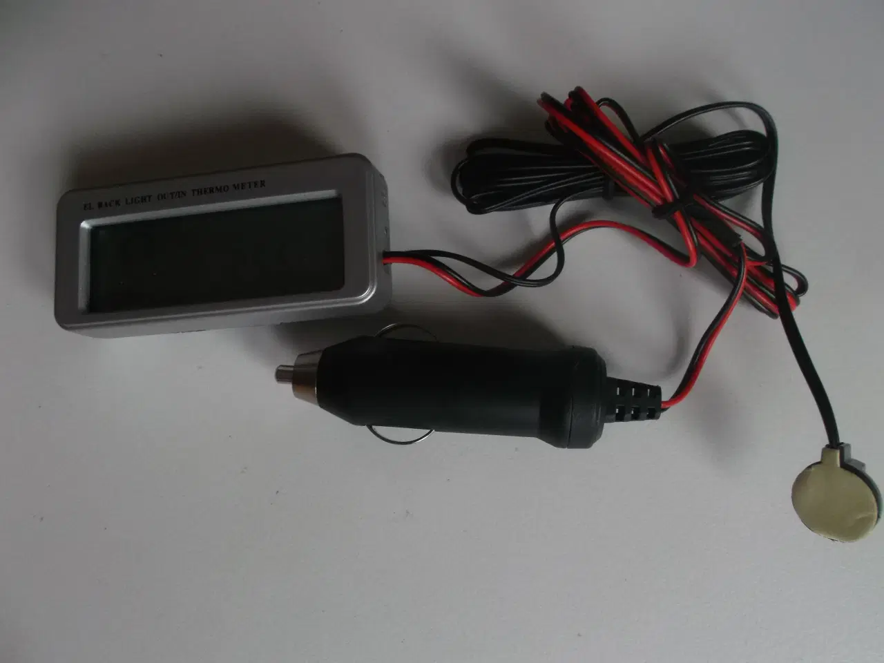 Billede 3 - Digitalt bil termometer med ledning til