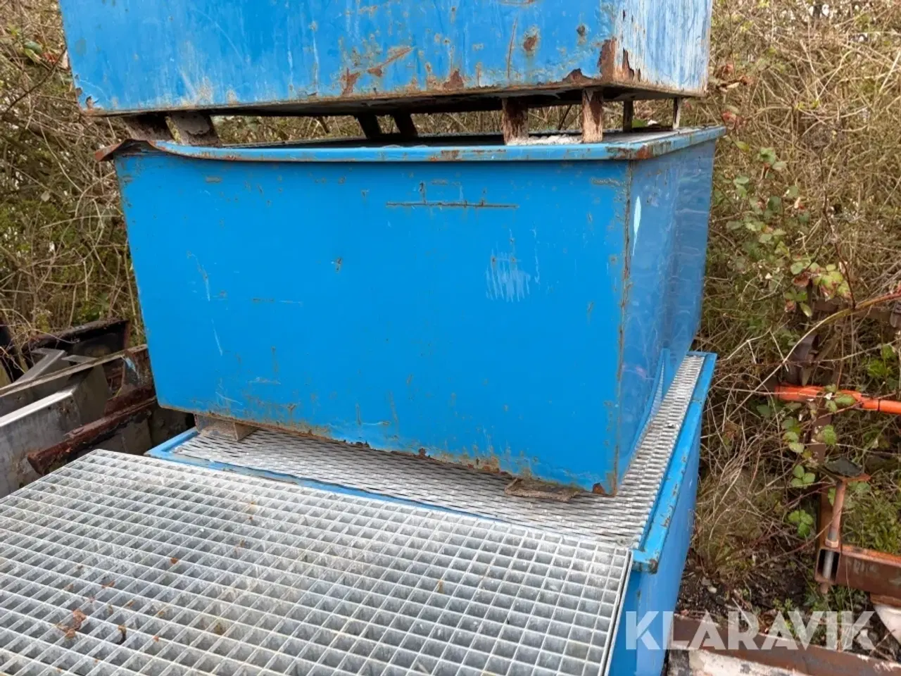 Billede 6 - Stålkasser galvaniseret 9 styk