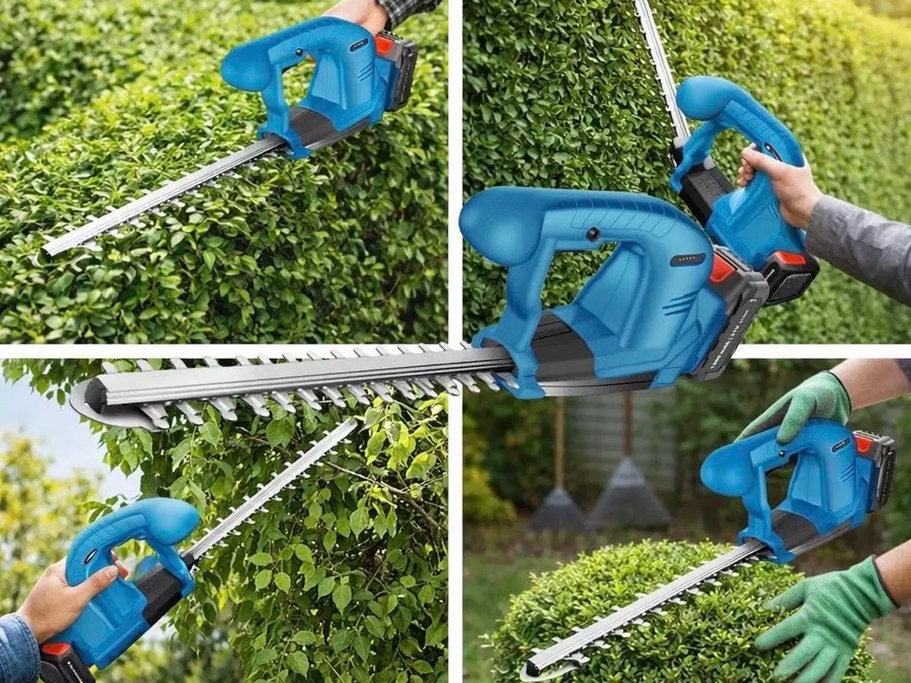 Billede 2 - Hækkeklipper med 2 batterier