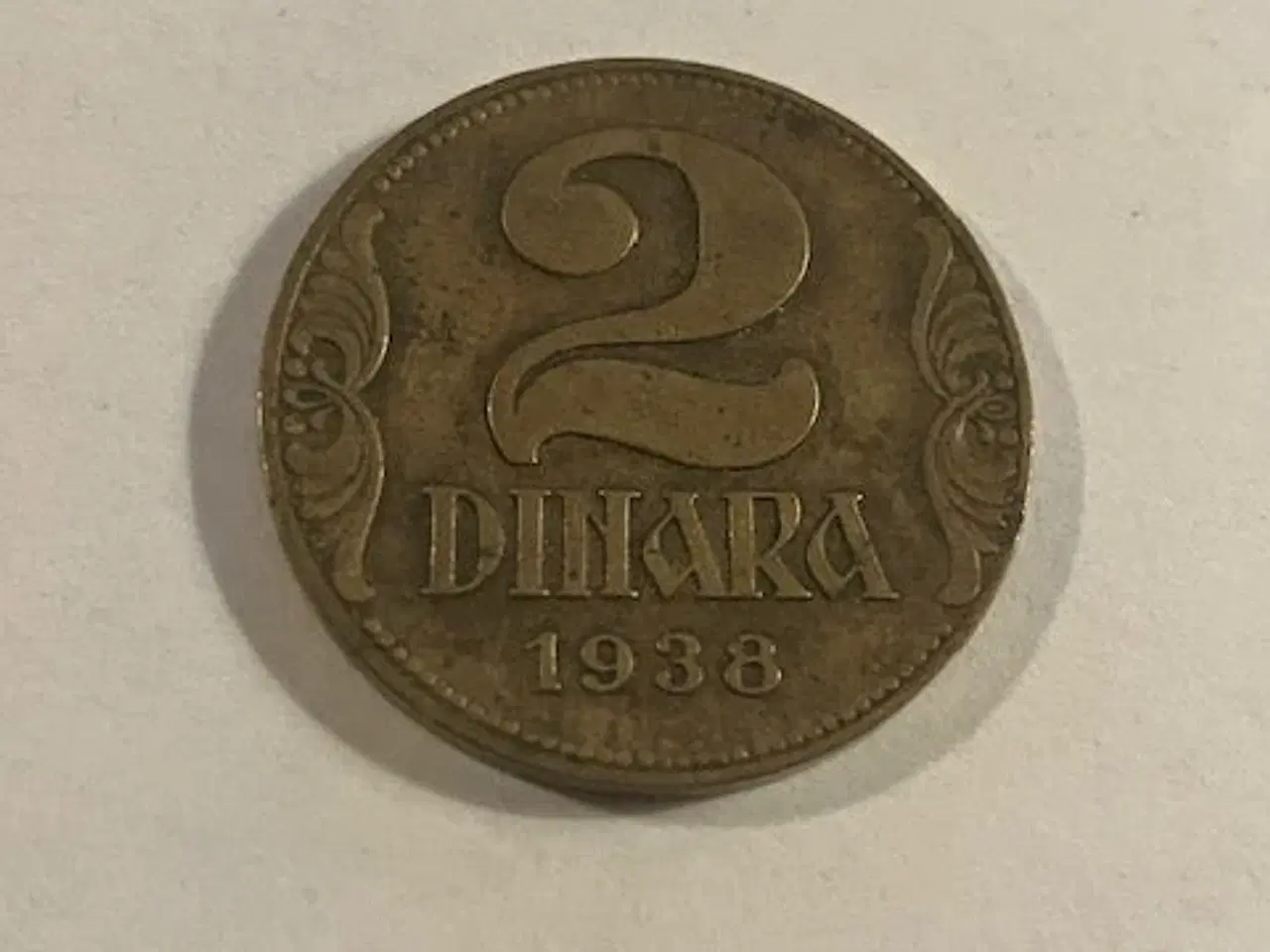 Billede 1 - 2 Dinara 1938 Yugoslavia