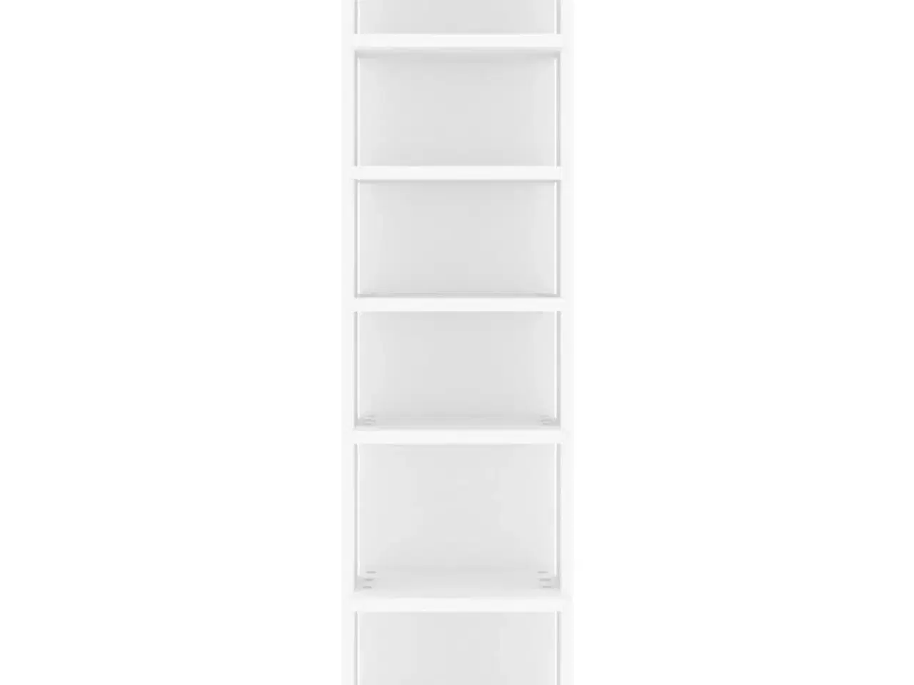 Billede 5 - Skoskab 27,5x27x102 cm konstrueret træ hvid