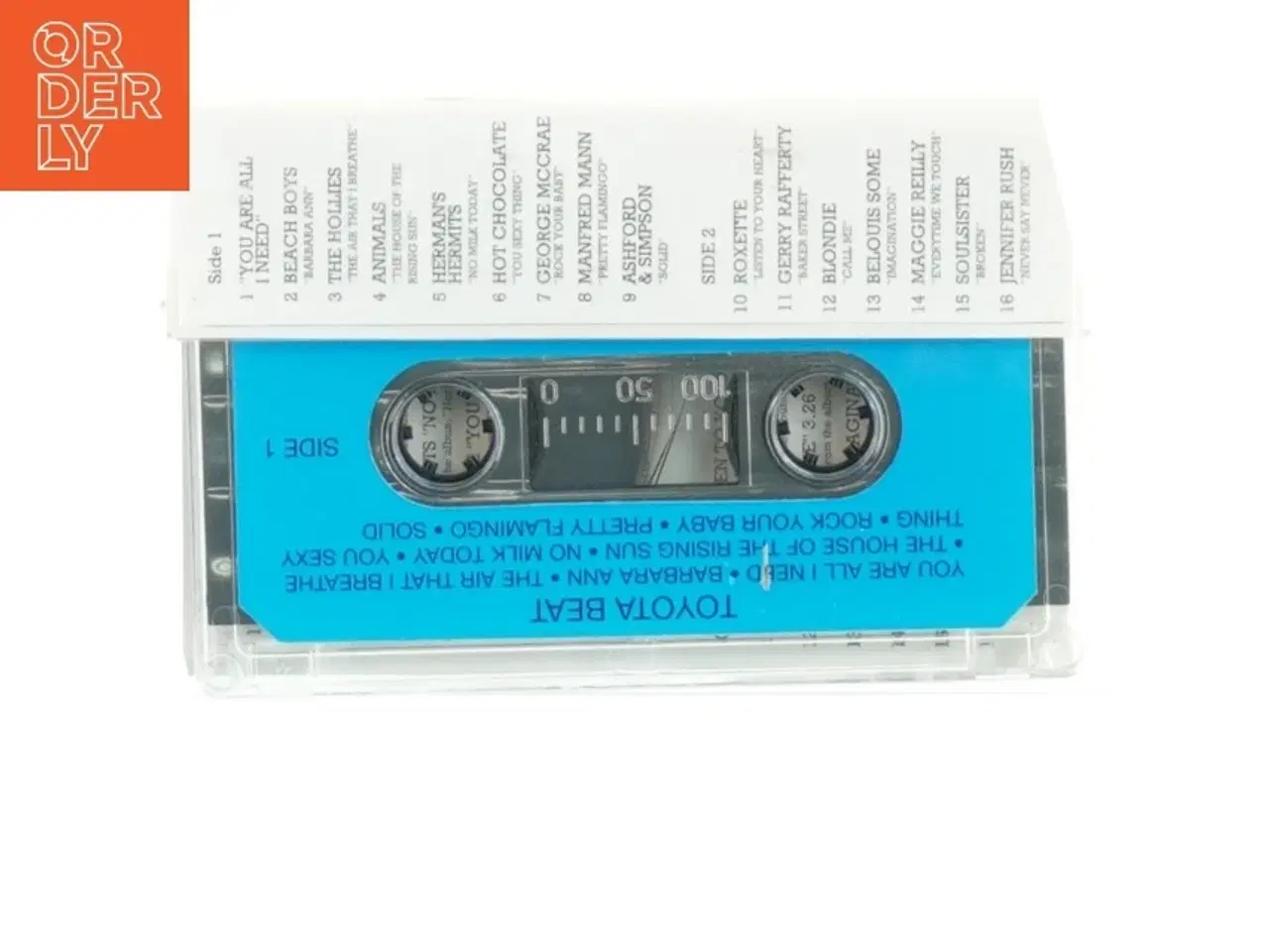 Billede 2 - Kassettebånd med musik (str. 11x7 cm)