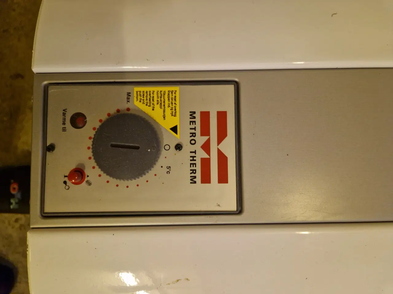 Billede 2 - Metro Therm varmtvandsbeholder