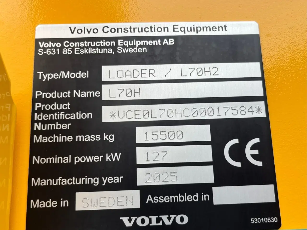 Billede 6 - Volvo L 70 H H2 OPTISHIFT. Dansk maskine med fuld GARANTI fra Volvo. Co-Pilot og CDC