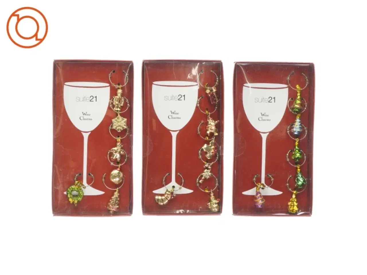 Billede 1 - Wine charms fra Suite21 (str. 6 stk. pr. pakke)