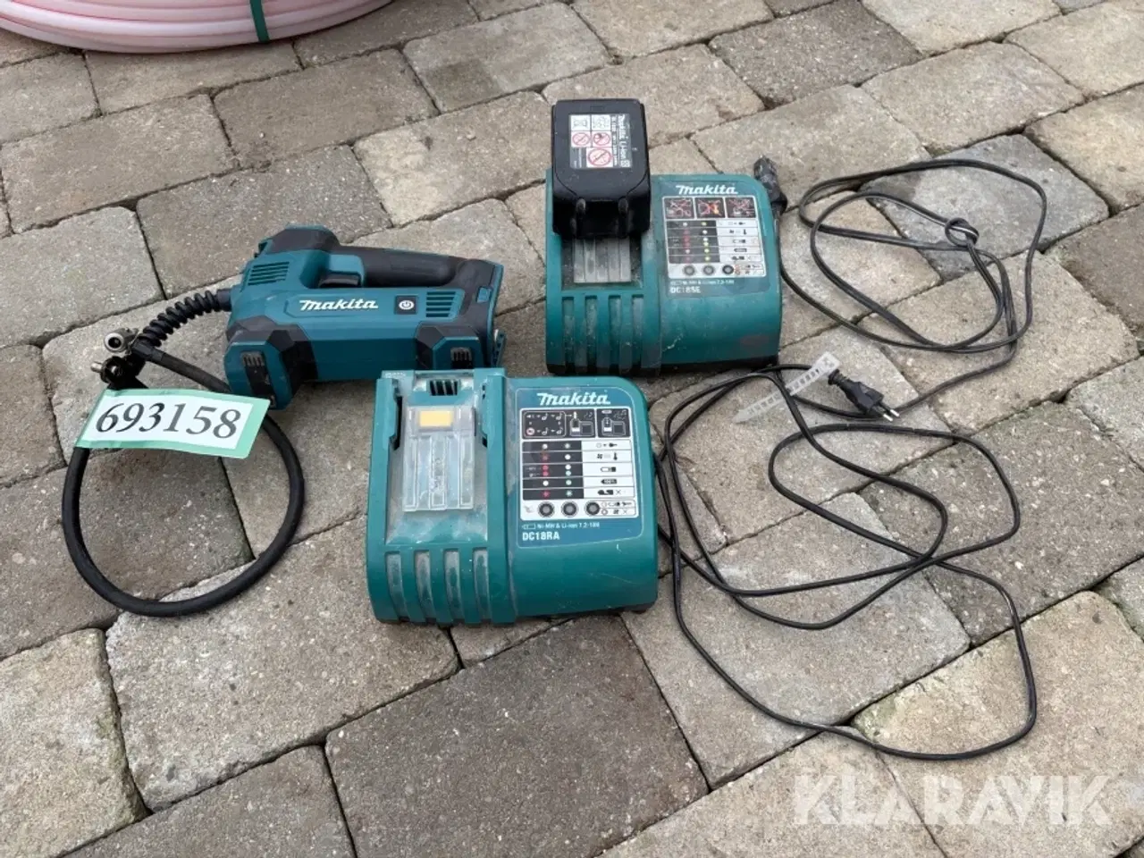Billede 2 - Kompressor Makita DMP180 - batteridrevet