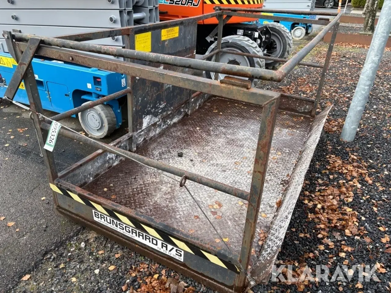 Billede 1 - Mandskabskurv Kirk maskinfabrik K1330