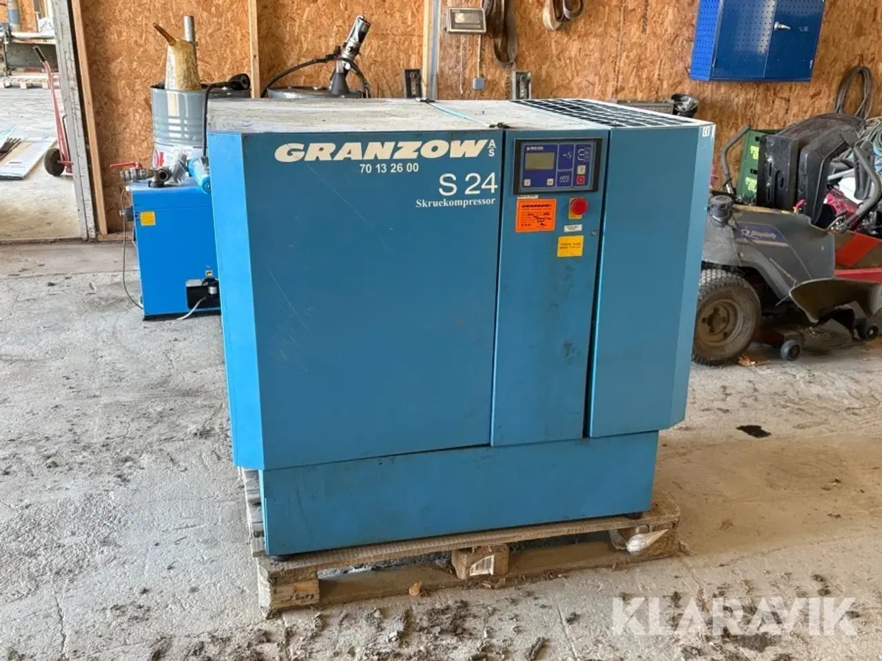 Billede 2 - Skruekompressor Granzow S24