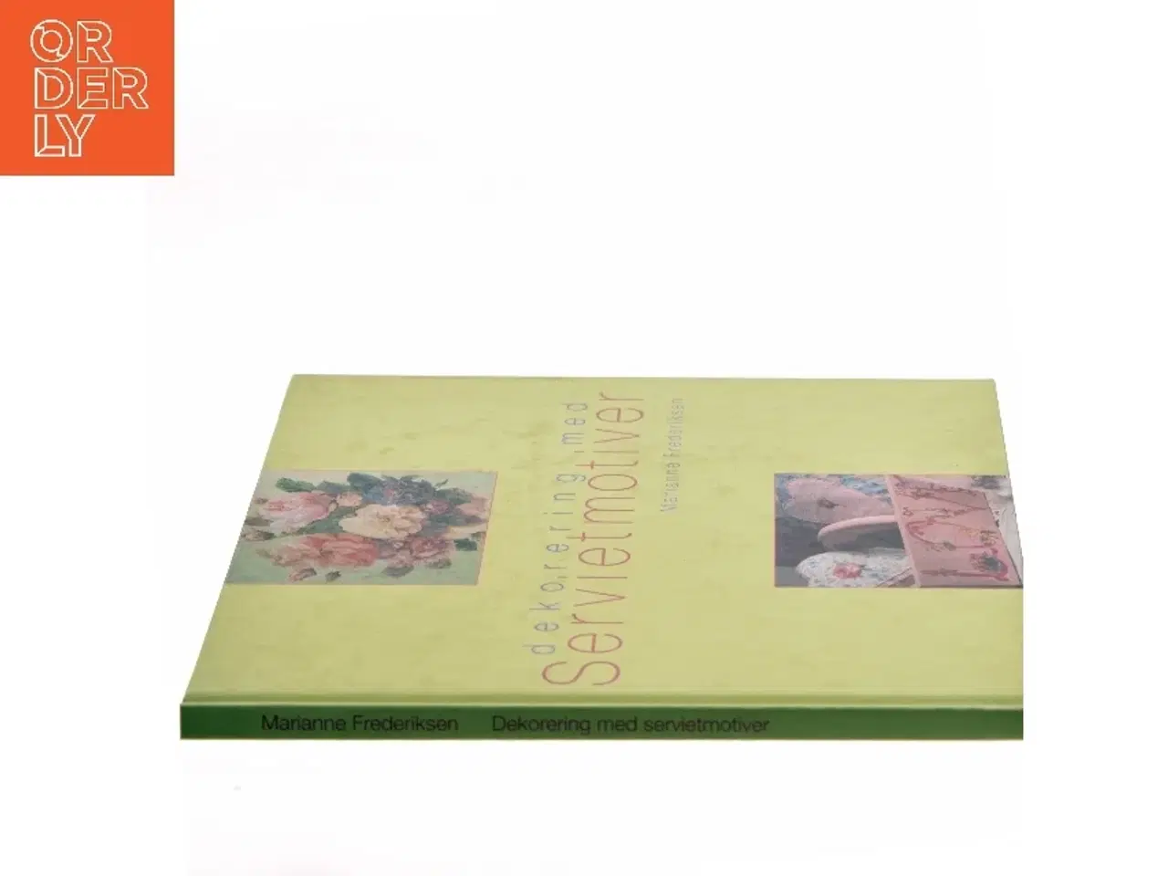 Billede 2 - Dekorering med servietmotiver af Marianne Frederiksen (Bog)