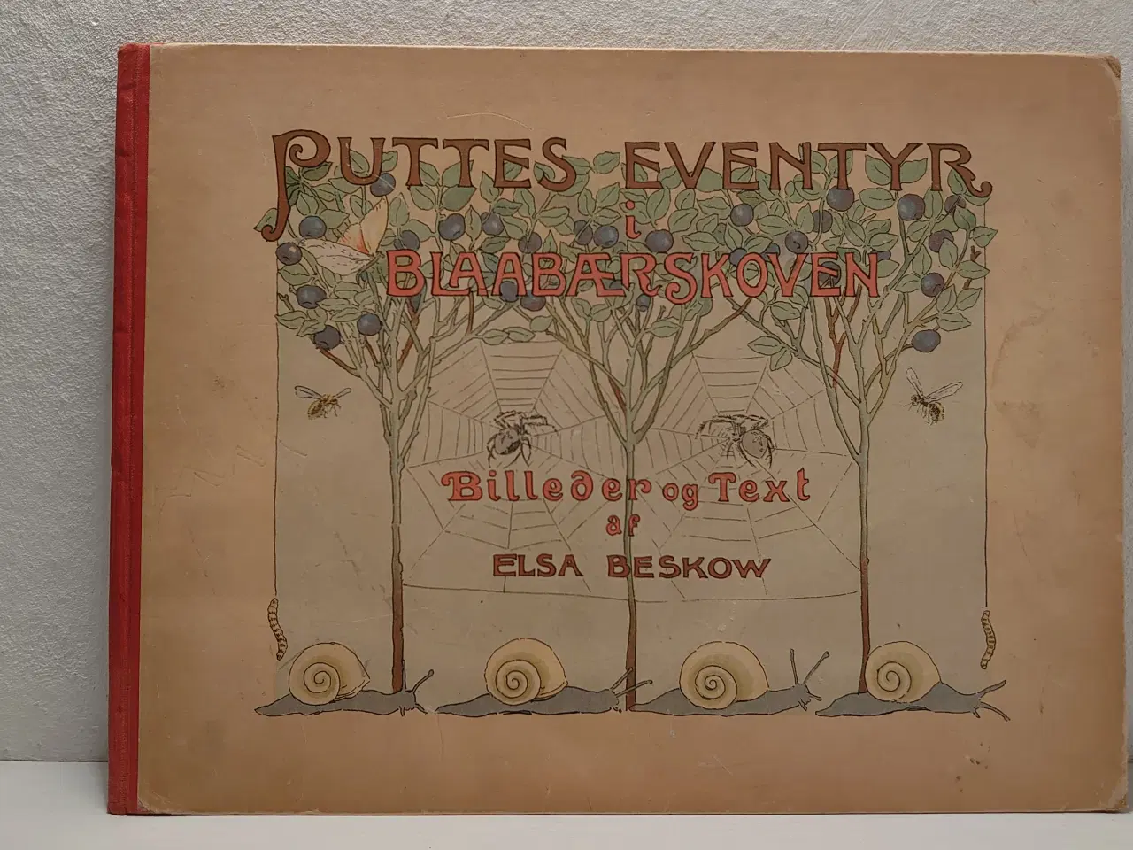 Billede 1 -  Beskow:Puttes Eventyr i Blaabærskoven.1.udg.1915