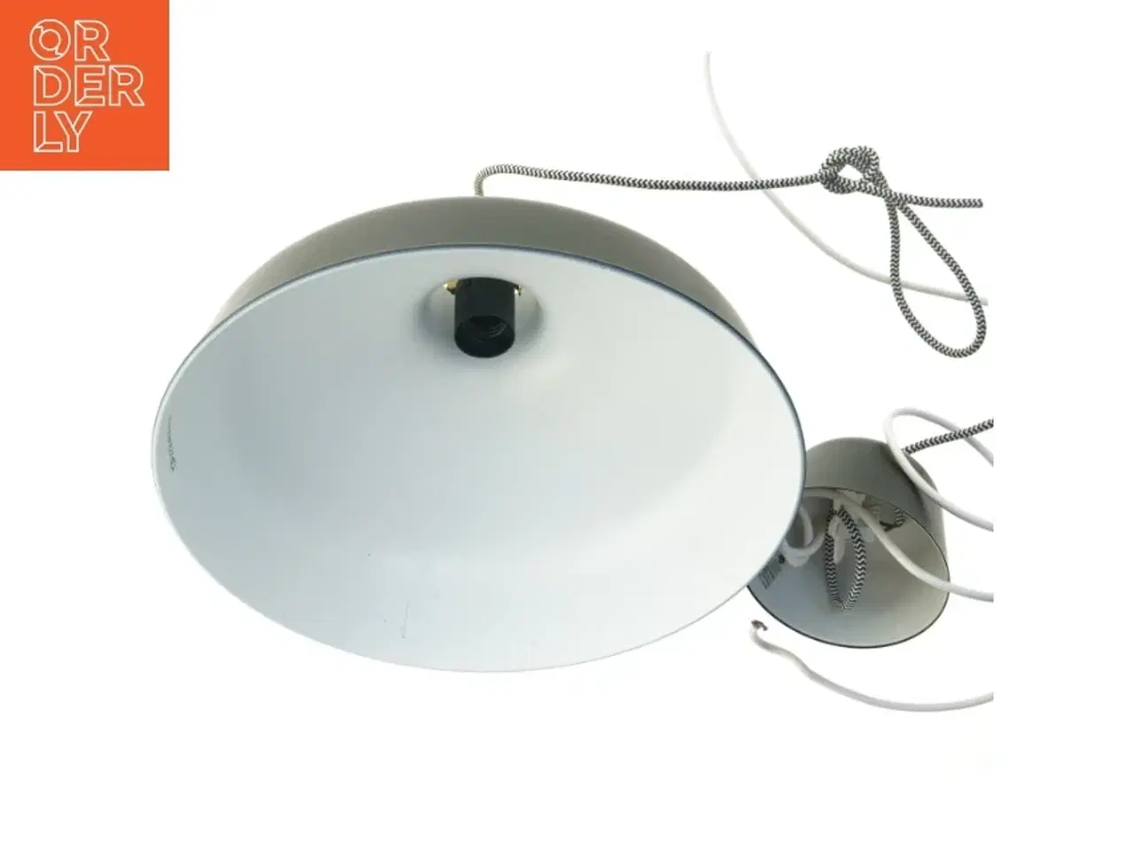 Billede 4 - Sort pendellampe fra IKEA (str. Ø 38 cm)