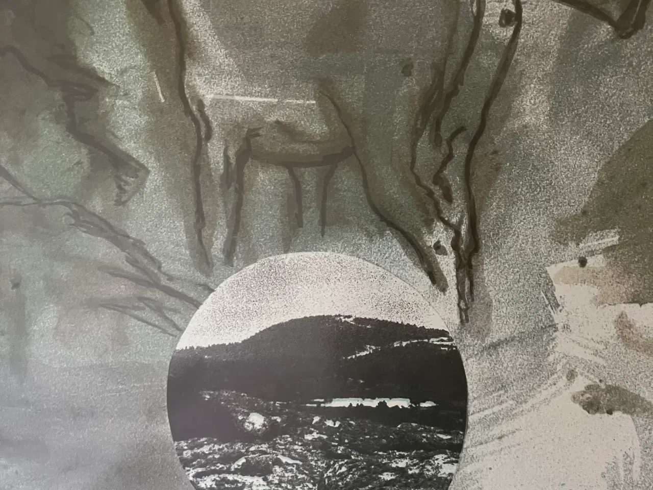 Billede 2 - Litografi af Berit Jensen 