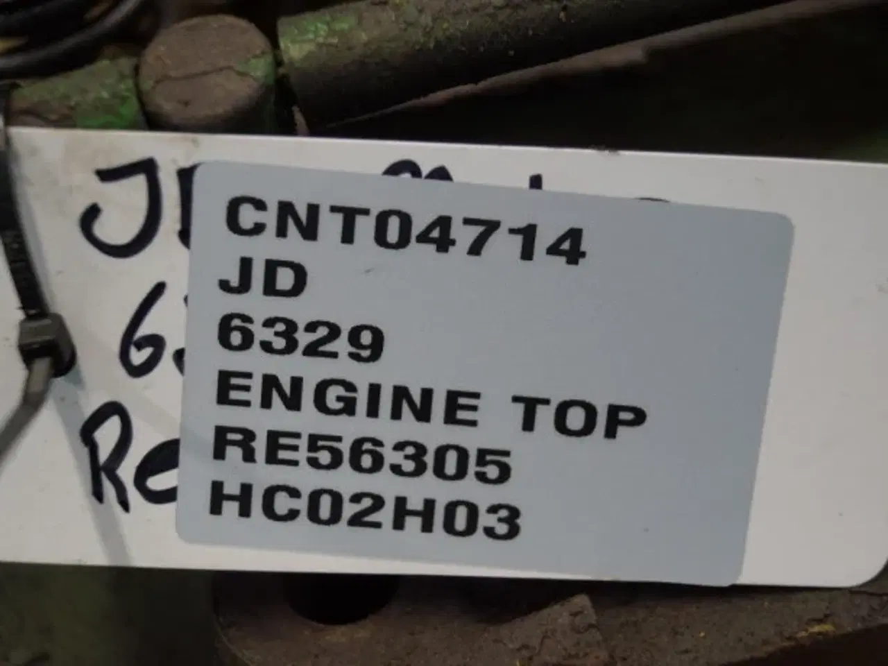 Billede 2 - John Deere 6329 Topstykke AT20181