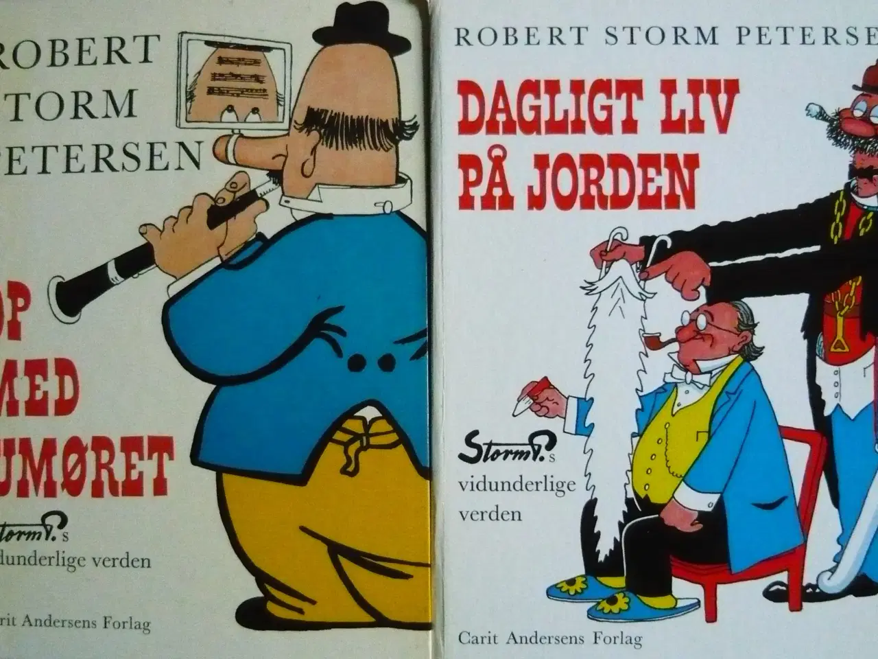 Billede 1 - 8 STK. ROBERT STORM PETERSEN BØGER