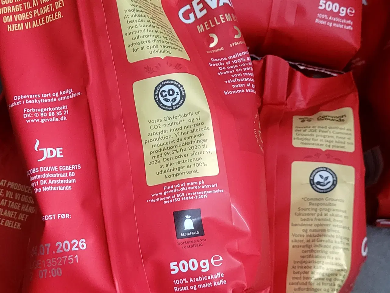 Billede 1 - Gevalia kaffe x 10 poser (500 gram)