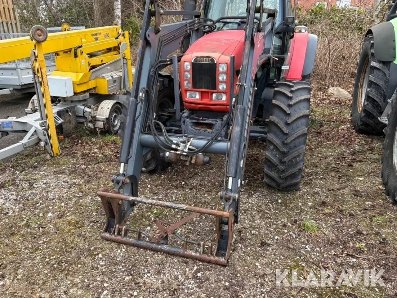 Billede 6 - Traktor Same ST 228 med frontlæsser