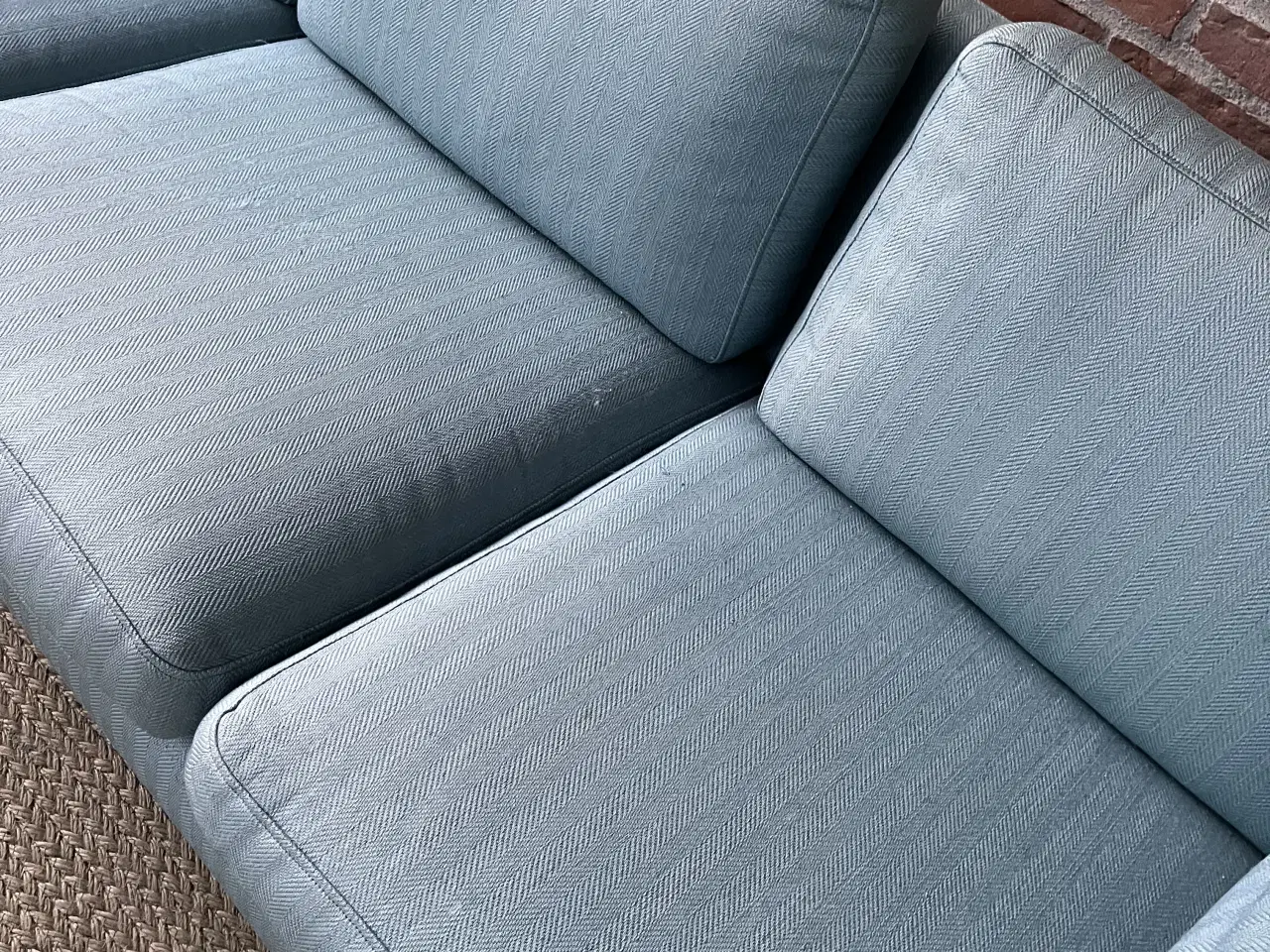 Billede 4 - Blå sofa 