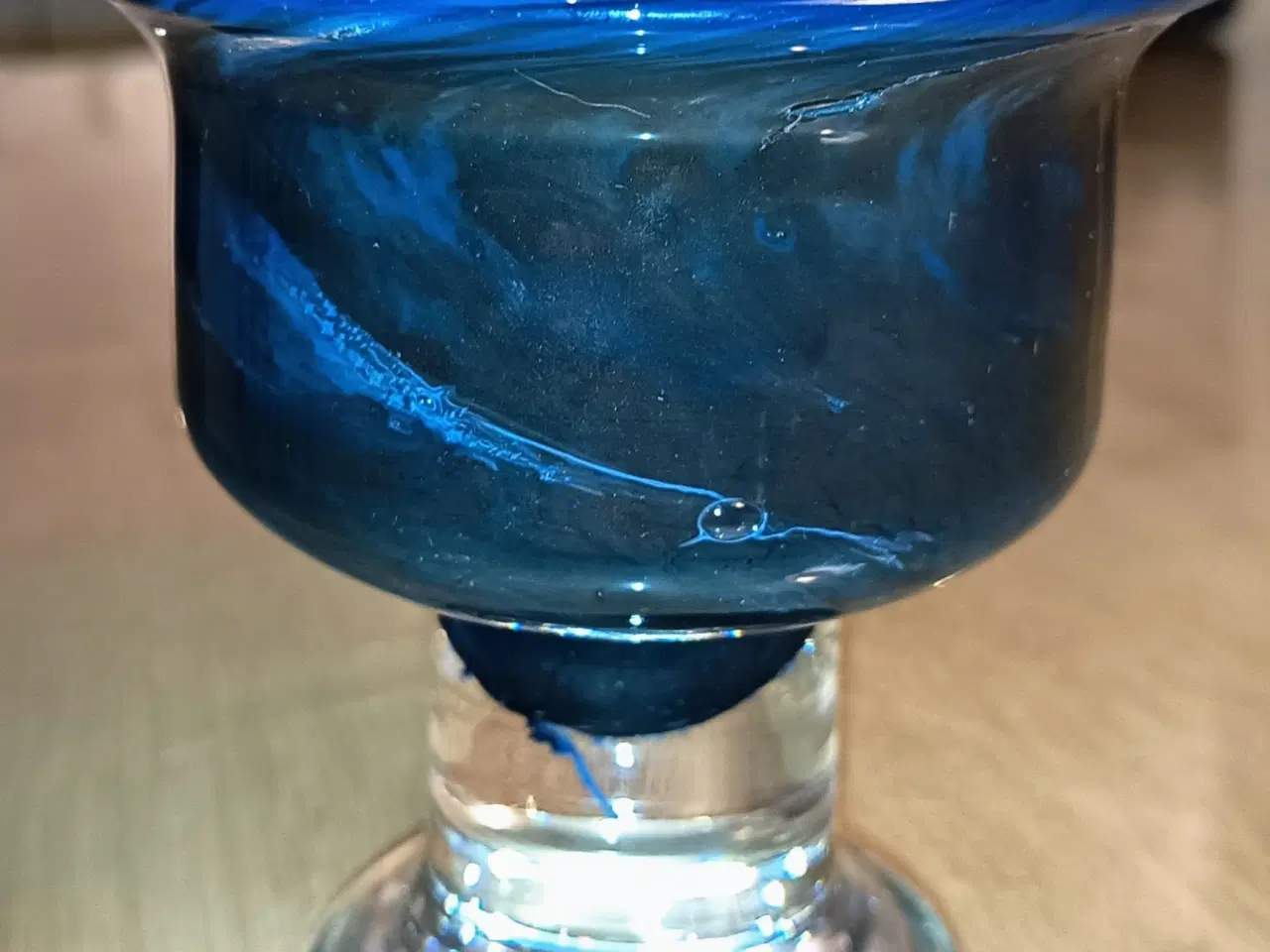 Billede 2 - Bertil Vallien , Kosta Boda skål i blå og sorte to