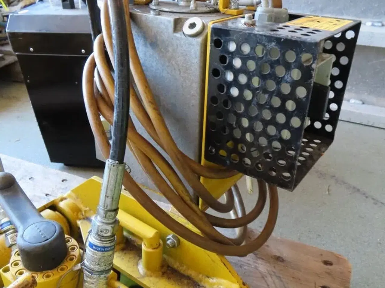 Billede 5 - Hydraulisk skinnesvejsetrimmer, Elektro-Thermit U-LW 642