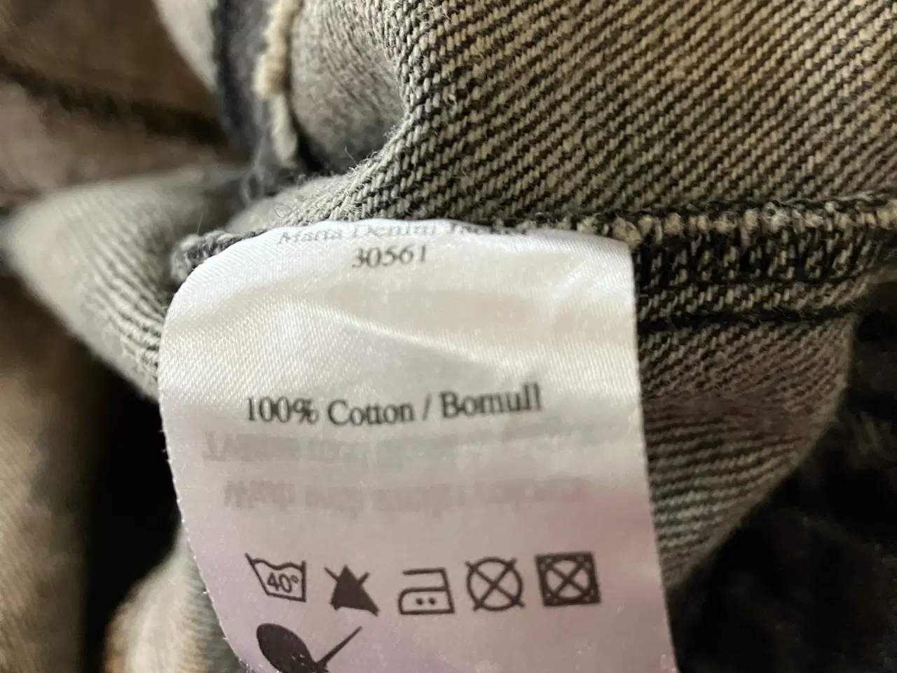 Billede 4 - Cowboy jakke fra Monki i sort Demin str M