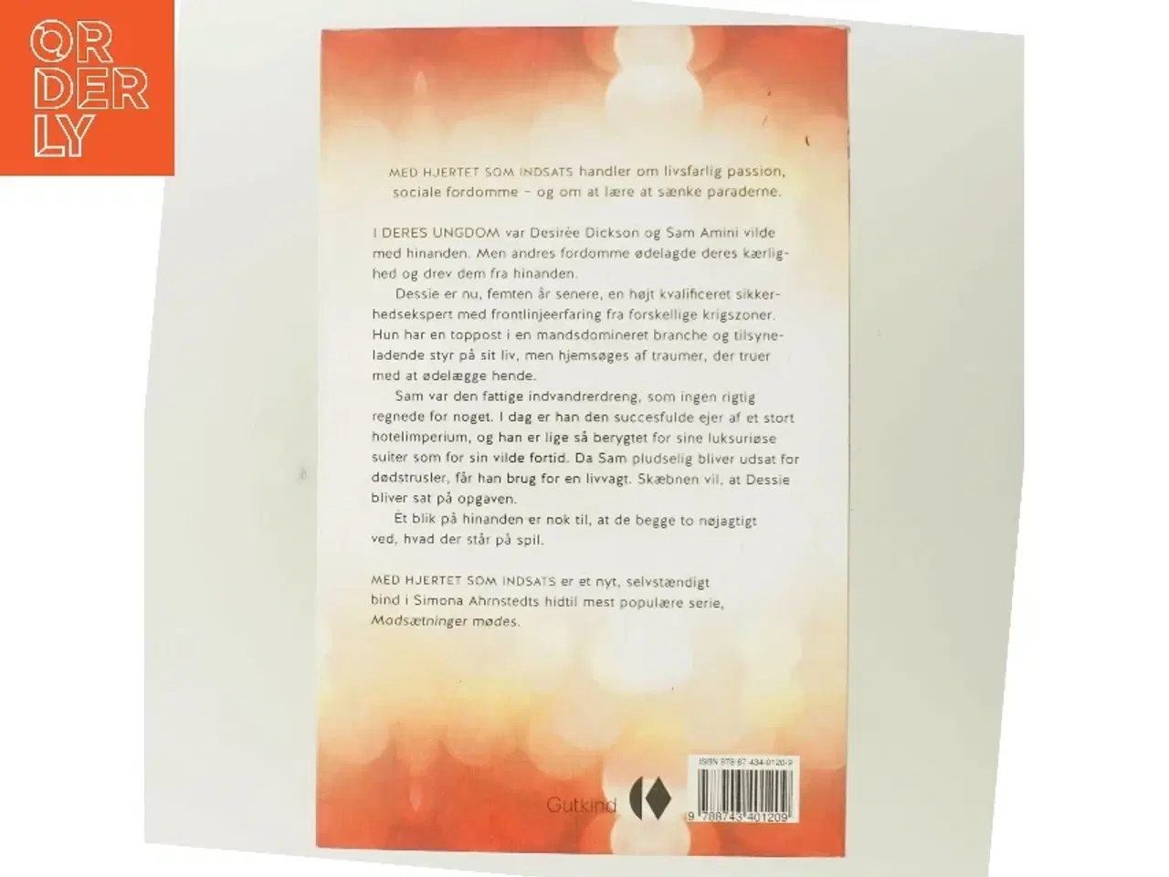 Billede 3 - Med hjertet som indsats af Simona Ahrnstedt (Bog)