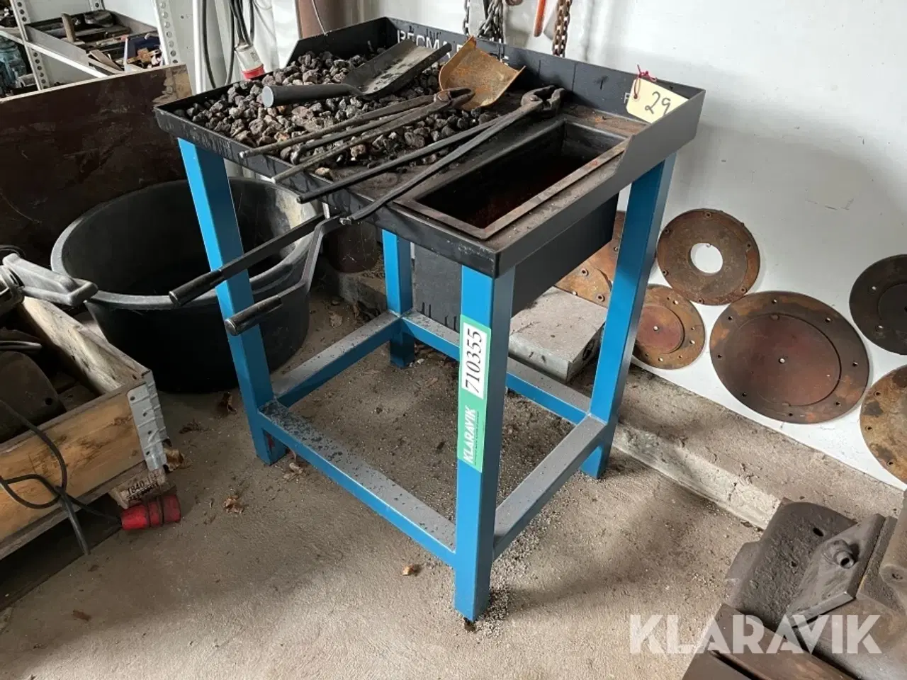 Billede 1 - Smede bord Beckmann force